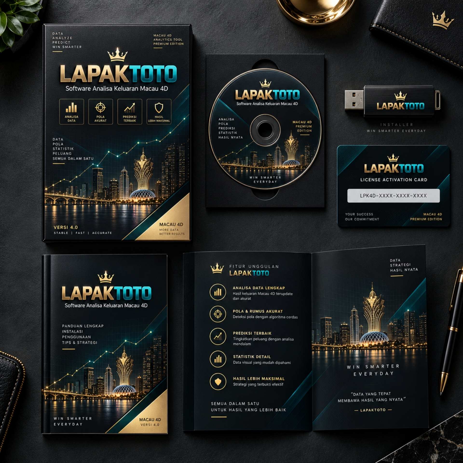 Dapatkan berbagai merchandise dan juga alat tambahan